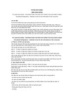 Tiêu chuẩn Quốc gia TCVN 6737:2000