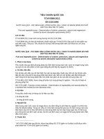 Tiêu chuẩn Quốc gia TCVN 8908:2011 - EN 1134:1994