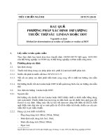 Tiêu chuẩn ngành 10 TCN 228-1995