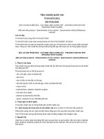 Tiêu chuẩn Quốc gia TCVN 6270:2011 - ISO 6732:2010