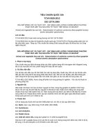 Tiêu chuẩn Quốc gia TCVN 9529:2012 - ISO 15774:2000