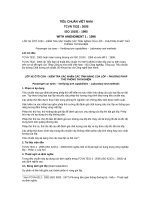 Tiêu chuẩn Việt Nam TCVN 7532:2005 - ISO 10191:995