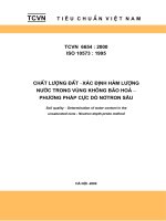 Tiêu chuẩn Việt Nam TCVN 6654:2000 - ISO 10573:1995