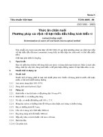 Tiêu chuẩn Việt Nam TCVN 4805-89 - ISO 5061-1983