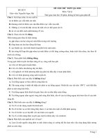 Đề thi thử THPT QG 2020   môn vật lý   GV đỗ ngọc hà   đề số 09 (có lời giải chi tiêt) 