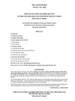 Tiêu chuẩn ngành TCN 68-231:2005