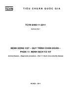 Tiêu chuẩn Quốc gia TCVN 8400-11:2011