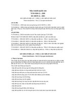 Tiêu chuẩn Quốc gia TCVN 6306-11:2009 - IEC 60076-11:2004