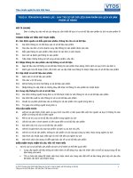 Tiêu chuẩn nghề Du lịch Việt Nam - Đơn vị năng lực TOS3.9: Duy trì cơ sở dữ liệu sản phẩm du lịch và sản phẩm lữ hành