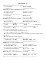 Hệ thống đầy đủ những câu hỏi lý thuyết theo từng chương bám sát SGK lớp 11