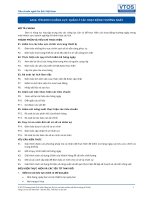 Tiêu chuẩn nghề Du lịch Việt Nam - Đơn vị năng lực GAS6: Quản lý các hoạt động thường ngày