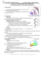 Tổng hợp lý thuyết Sinh 12_Thầy Huy (Nguyễn Du)