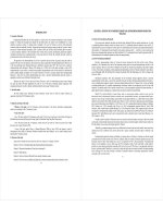 Các yếu tố tác động đến dự định khởi sự kinh doanh của thanh niên việt nam tt tiếng anh 