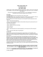 Tiêu chuẩn Quốc gia TCVN 8664-2:2011 - ISO 14644-2:2000