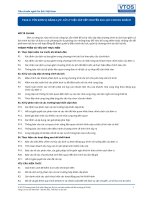 Tiêu chuẩn nghề Du lịch Việt Nam - Đơn vị năng lực TGS2.9: Xử lý việc sắp xếp chuyến du lịch cho du khách