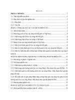 Đánh giá hiện trạng và tình hình quản lý môi trường nước lưu vực sông Nhuệ  Đáy đoạn chảy qua địa phận Hà Nội