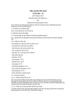 Tiêu chuẩn Việt Nam TCVN 4401:1987