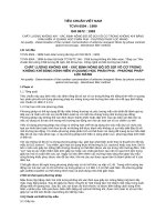 Tiêu chuẩn Việt Nam TCVN 6504:1999 - ISO 8672:1993