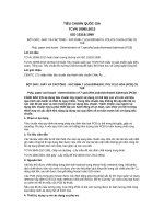 Tiêu chuẩn Quốc gia TCVN 10095:2013 - ISO 15318:1999