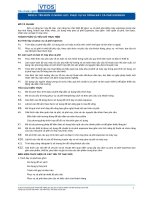 Tiêu chuẩn nghề Du lịch Việt Nam - Đơn vị năng lực FBS2.6: Phục vụ và trình bày cà phê espreso