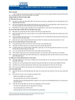 Tiêu chuẩn nghề Du lịch Việt Nam - Đơn vị năng lực FBS3.2: Tư vấn về rượu vang