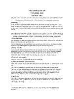 Tiêu chuẩn Quốc gia TCVN 10108:2013 - ISO 8420:2002