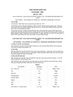 Tiêu chuẩn Việt Nam TCVN 6293:1997 - ISO 32:1977