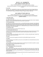 Quy chuẩn kỹ thuật Quốc gia QCVN 01-107:2012/BNNPTNT