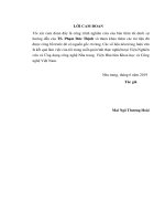 luận văn thạc sĩ nghiên cứu chiết tách và phân tích đặc điểm cấu trúc của glycosaminoglycan từ hải sâm holothuria atra 