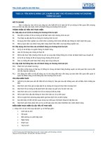 Tiêu chuẩn nghề Du lịch Việt Nam - Đơn vị năng lực TGS3.14: Chuẩn bị báo cáo về khách hàng và chương trình du lịch