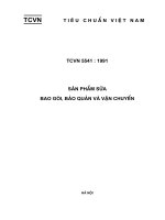 Tiêu chuẩn Việt Nam TCVN 5541:1991