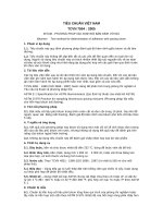 Tiêu chuẩn Việt Nam TCVN 7504:2005