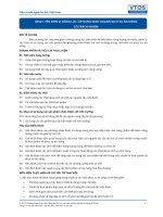 Tiêu chuẩn nghề Du lịch Việt Nam - Đơn vị năng lực GES21: Áp dụng kinh doanh dịch vụ ăn uống có trách nhiệm