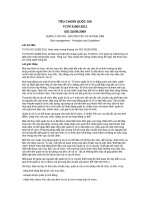 Tiêu chuẩn Quốc gia TCVN 31000:2011 - ISO 31000:2009