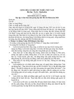 BẢN ĐĂNG KÝ CÁ NHÂN 03 NHIỆM VỤ HOC TẬP VÀ LÀM THEO TƯ TƯỞNG ĐẠO ĐỨC HỒ CHÍ MINH NĂM 2020