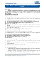 Tiêu chuẩn nghề Du lịch Việt Nam - Đơn vị năng lực TOS3.7: Tìm nguồn, cung cấp thông tin và tư vấn về điểm đến