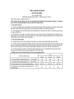 Tiêu chuẩn ngành 04 TCN 50:2001