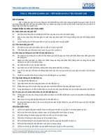 Tiêu chuẩn nghề Du lịch Việt Nam - Đơn vị năng lực TOS2.3: Tiếp nhận và xử lý yêu cầu đặt chỗ