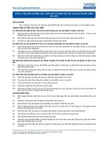 Tiêu chuẩn nghề Du lịch Việt Nam - Đơn vị năng lực RTS5.3: Giám sát và đánh giá các dịch vụ và sản phẩm du lịch