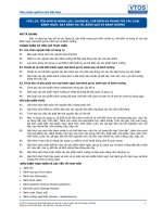 Tiêu chuẩn nghề Du lịch Việt Nam - Đơn vị năng lực FPS1.25: Chuẩn bị, chế biến và trang trí các loại bánh ngọt, bạt bánh ga tô, bánh qui và bánh nướng