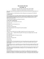 Tiêu chuẩn Việt Nam TCVN 3866:1983