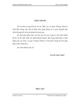 Tiểu luận LLCT Vấn đề nhân cách người cán bộ quản lý, Thực trạng giải pháp hoàn thiện nhân cách người cán bộ lãnh đạo, quản lý ở công ty TNHH một thành viên Phân đạm và Hóa chất Hà Bắc