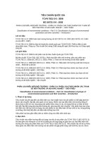 Tiêu chuẩn Quốc gia TCVN 7921-3-0:2008 - IEC 60721-3-0:2002