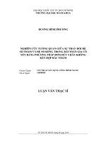 Nghiên cứu tương quan giữa sự thay đổi hệ số thấm và hệ số rỗng trong bài toán gia cố nền bằng phương pháp bơm hút chân không kết hợp bấc thấm