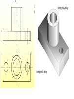 Thảo giảng Công nghệ 11 Bài 4. MẶT CẮT VÀ HÌNH CẮT