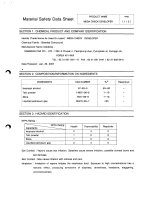 Material Safety Data Sheet: Megacheck Developer