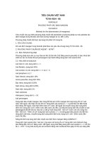 Tiêu chuẩn Việt Nam TCVN 4154:1985