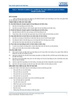 Tiêu chuẩn nghề Du lịch Việt Nam - Đơn vị năng lực TGS2.4: Chuẩn bị các hoạt động du lịch có trách nhiệm và bền vững