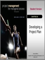 Lecture Project management: The managerial process (5/e): Chapter 6 - Erik W. Larson, Clifford F. Gray