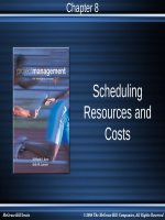 Lecture Modern project management: Chapter 7 - Norman R. Howes